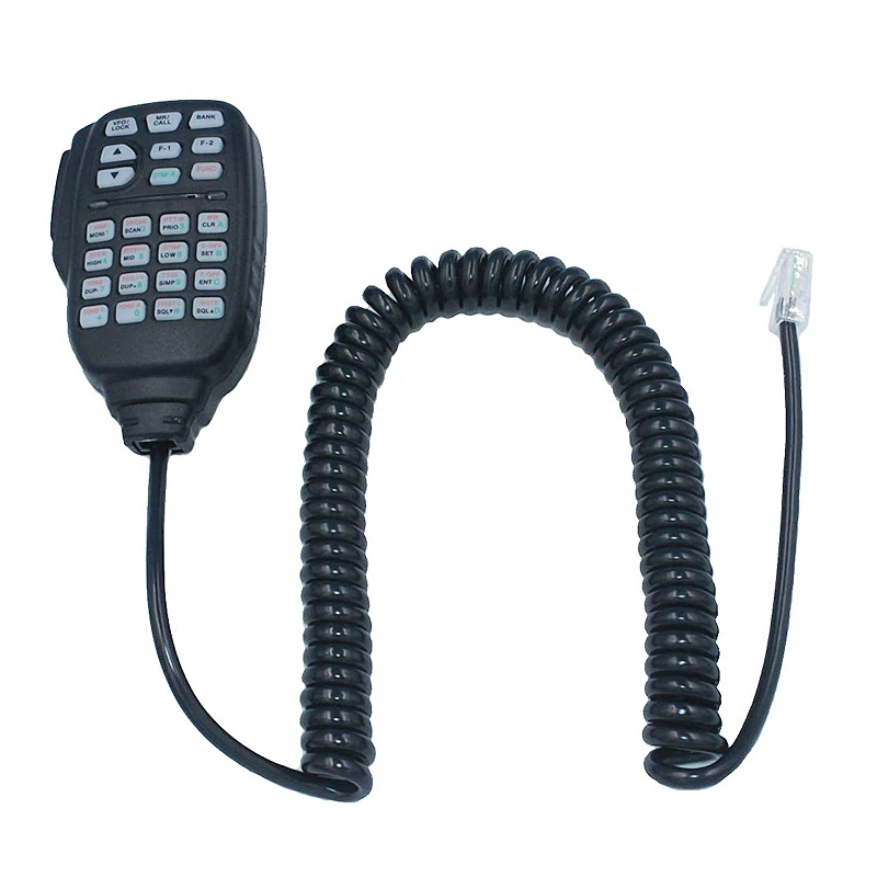 2 шт. микрофон: 1 HM 133 микрофон ручной плечевой для Icom Radio IC 207H 880H и DTMF MH 48A6J