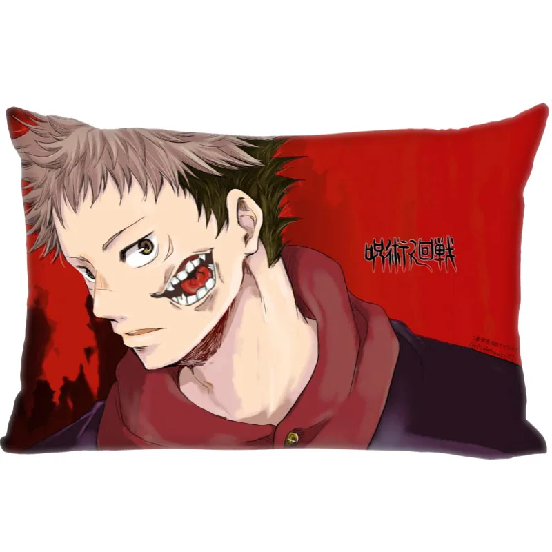 Наволочка на заказ Jujutsu Kaisen прямоугольная молния полиэстер хлопок наволочка