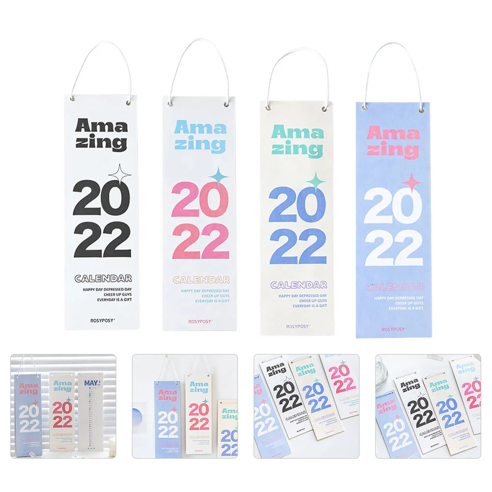 

Календари со шнурком для записей, 4 шт., рандаши для записей, рандаши для записей (разные цвета)