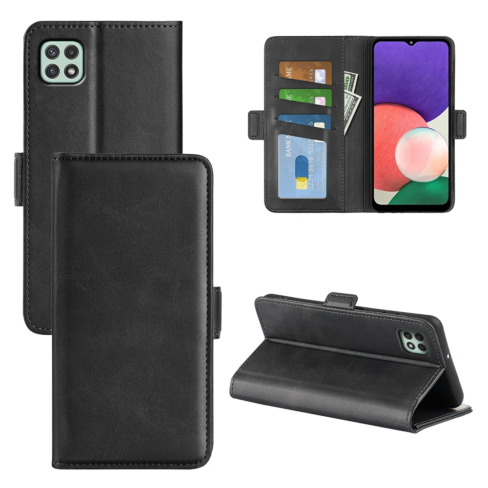 

Case For Samsung A22 5G JAPAN Leather Wallet Flip Cover Vintage Magnet Phone Case For Galaxy A22 5G JAPAN Coque
