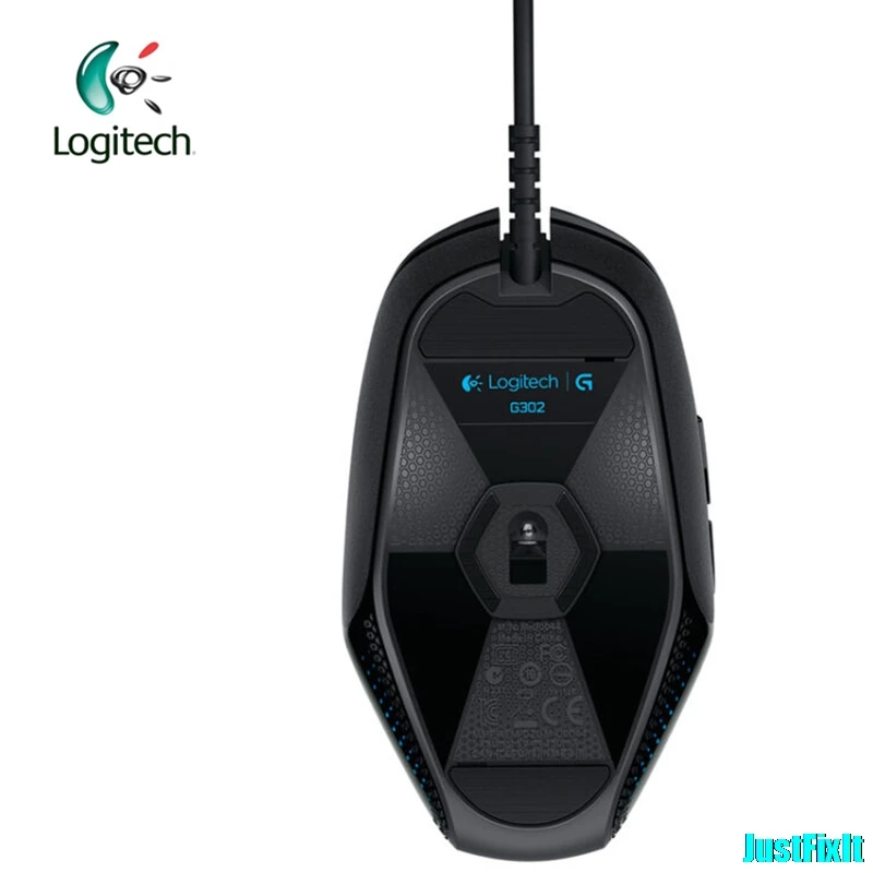 Проводная игровая мышь logitech G302 с подсветкой для ПК Windows 10/8/7 4000 dpi поддержка