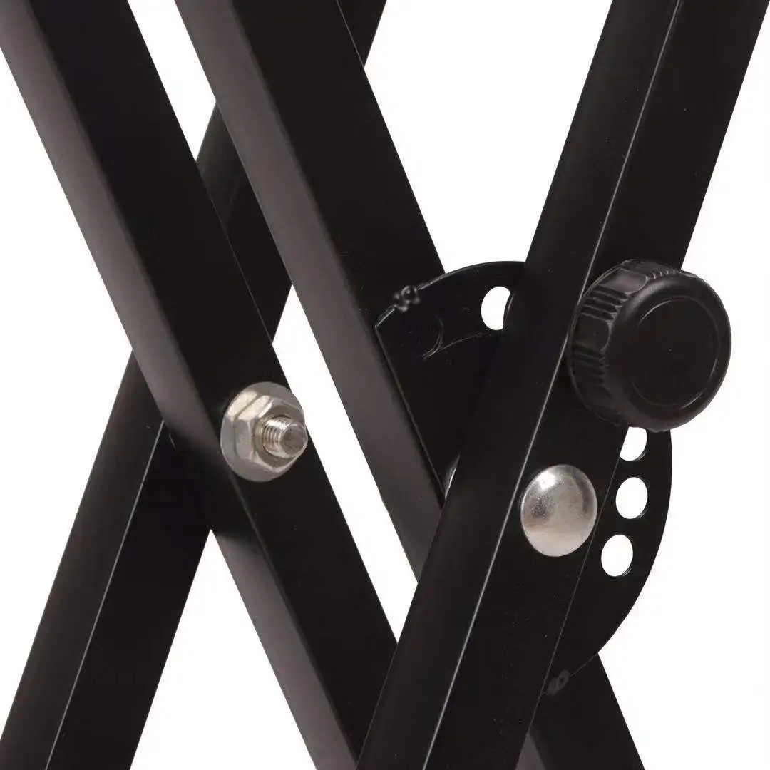 

X shape Electronic piano iron stand bracket for 61-88 key electric piano/ Zither with Standard lifting scale