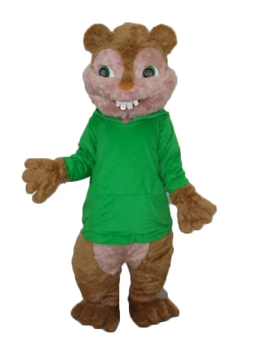 Лидер продаж классическая версия плюшевый Теодор чипмунк костюм Талисман