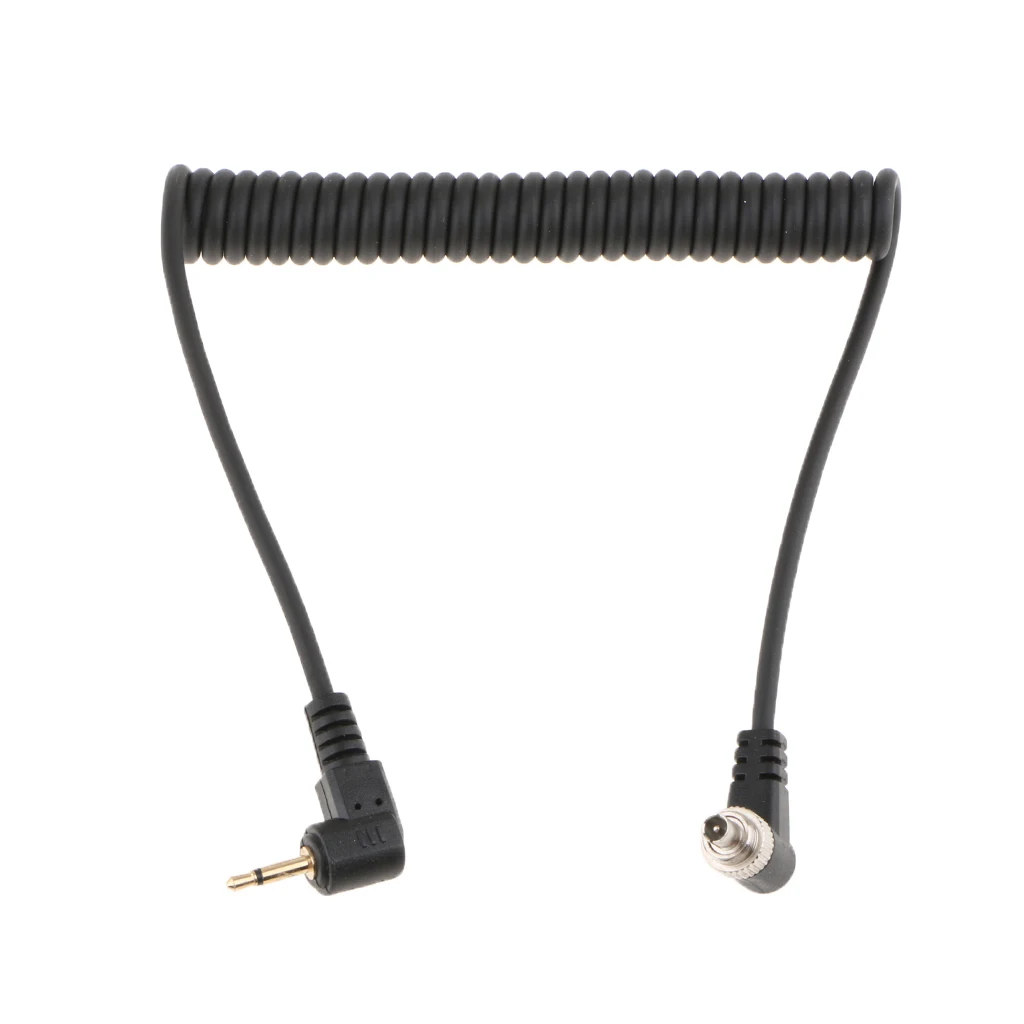 ПК 2 5 мм пружинный шнур SLR Камера синхронизация триггерный замок кабель винт к