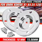 10 мм адаптер для колесной прокладки, колесные Распорки PCD 5x120 мм CB 72,56 мм для BMW E82 E88 E30 E36 E46 E28 E34 E90 E91 E92 E93 E60