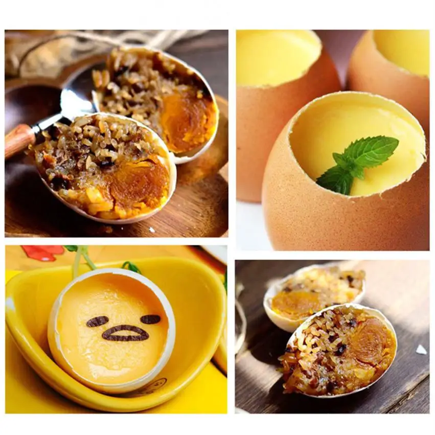 Топпер для вареных яиц из нержавеющей стали резак нож открывалка необработанное