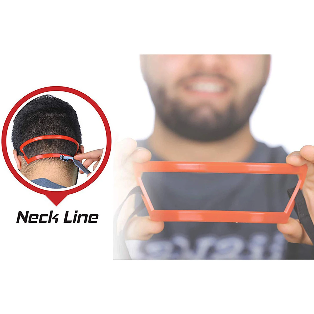 Направляющая модель для бритья с вырезом одноразовая ручная Бритва стрижки