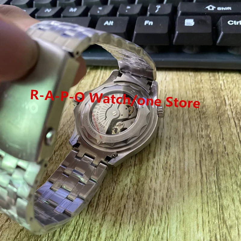 

42mm Top Automatic Mechanical Watch Mens Watches ceramics Sapphire Luminous Calendar Mechanical 904L Watch H Noob