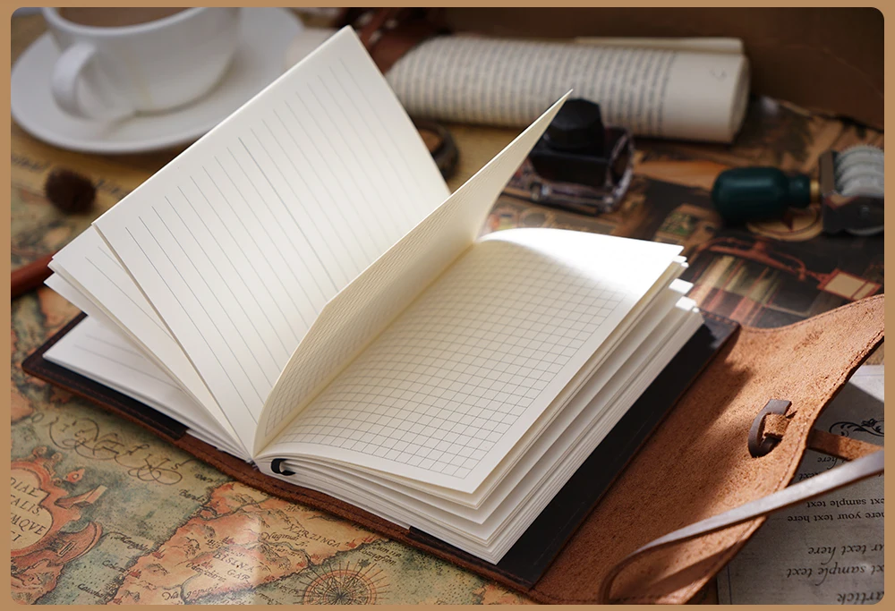 Натуральная кожа блокнот планировщик обложка книги А5 А6 для MD дневник Bullet Journal Рисование Sketchbook