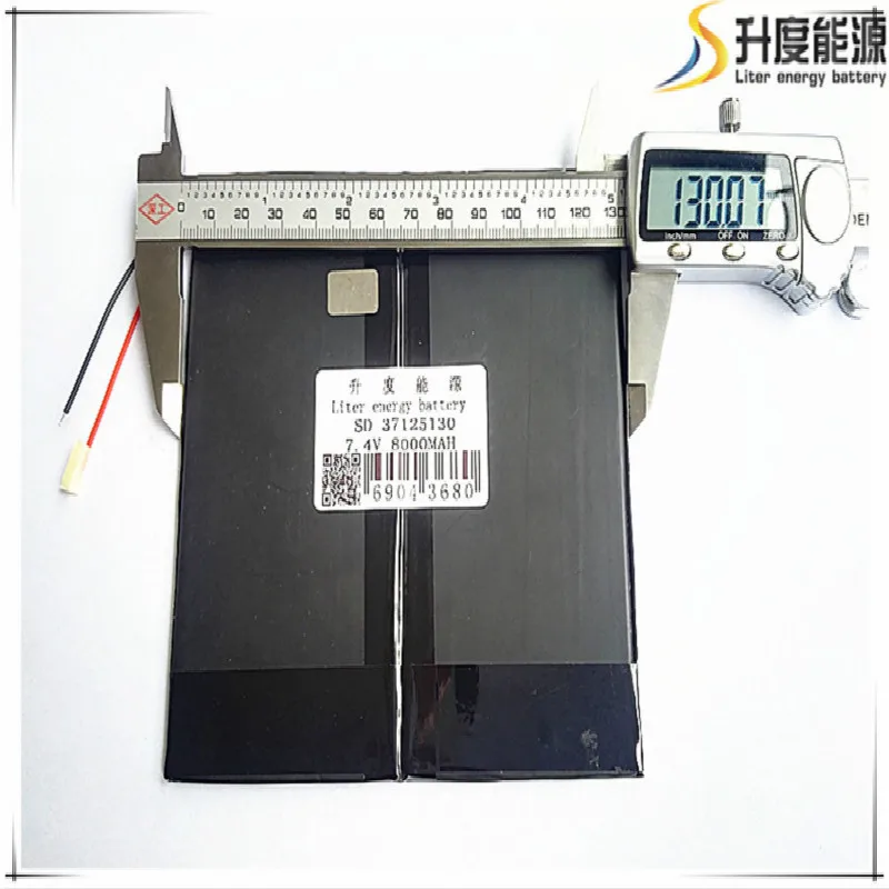 

7.4V 8000mAH Li-ion battery for PIPO M6,M6Pro ,M6Pro 3G ,Freelander PD800 Tablet PC, 37*125*130mm