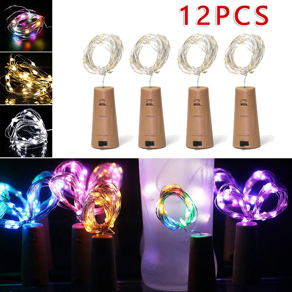 

Indoor String Light Outdoor Decor Home Flexible Light Chain 12PCS 20LED