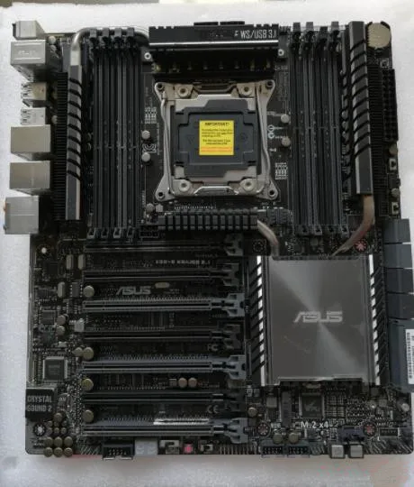 Asus X99 E WS/USB 3 1 для рабочего стола материнской платы LGA 2011 V3 DDR4 I7 USB2.0 USB 0 128 ГБ