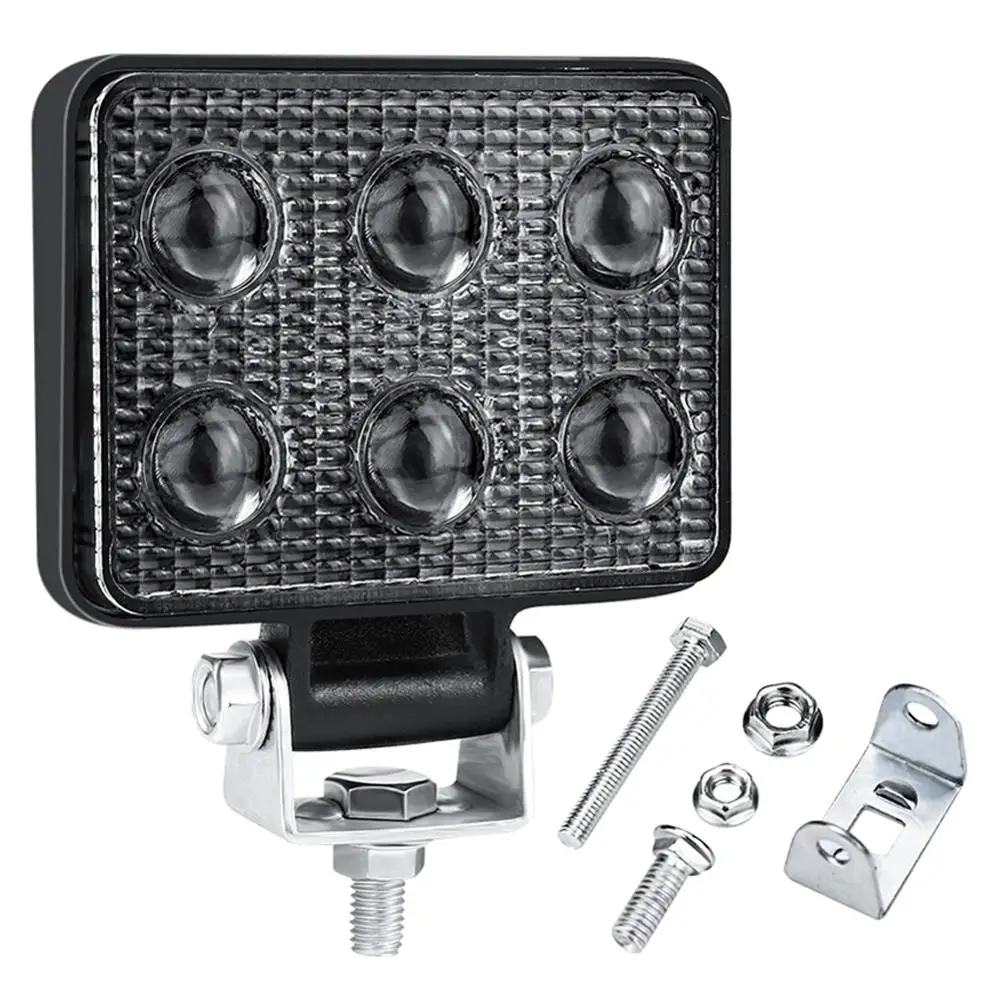 

3 дюйма, 48 Вт, 6 светодиодов, фары рабосветильник света для автомобилей, кроссоверов, квадроциклов, противотуманные фары для вождения по безд...