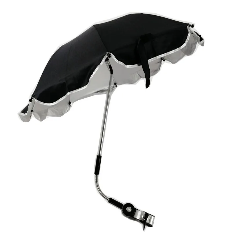 Baby stroller special umbrella can be bent free baby child UV protection | Дом и сад