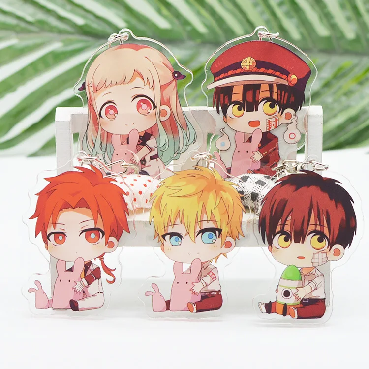 2020 аниме туалетный брелок Ханако-кун акриловый Jibaku Shounen Hanako Kun подвесные брелоки