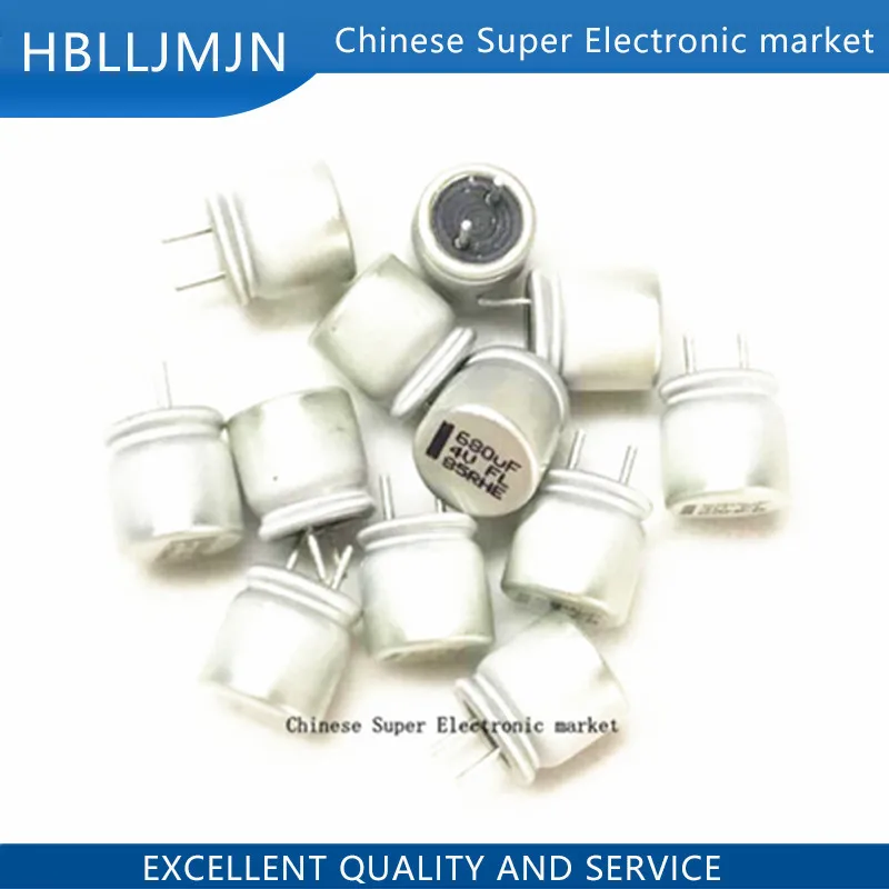 50PCS 680uF 4V 8*8mm FL DIP Low ESR Solid Electrolytic Capacitors |