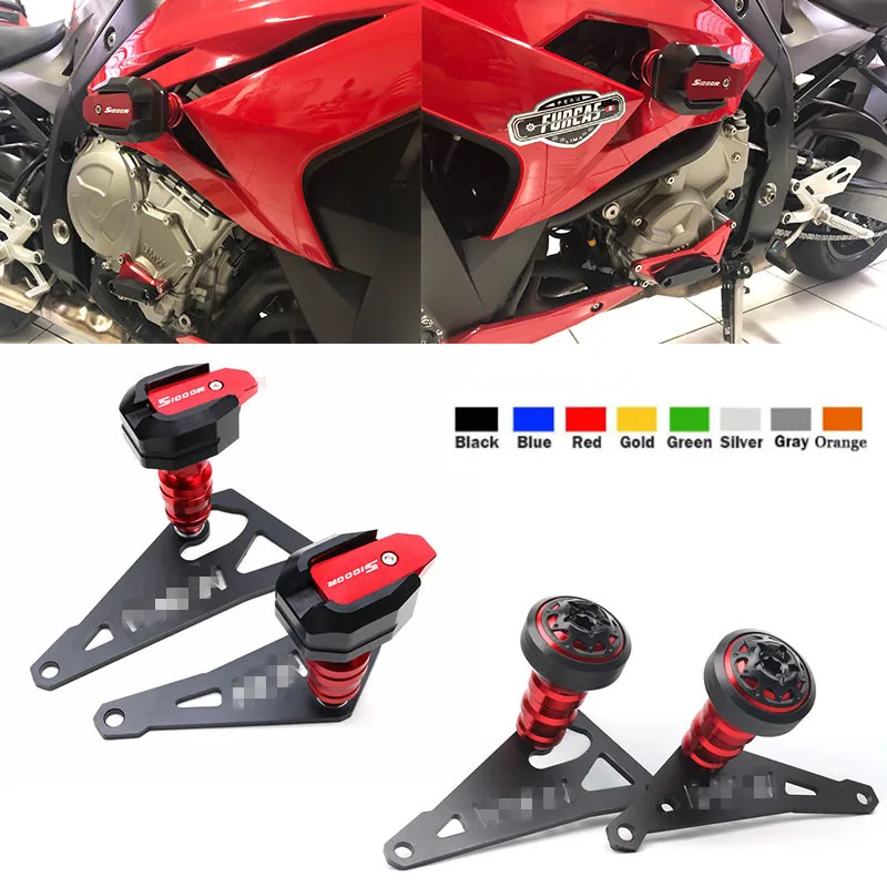 For BMW S1000R S1000 R 2014 2015 2016 Motorcycle Falling Protection Frame Slider Fairing Guard Crash Pad Protector