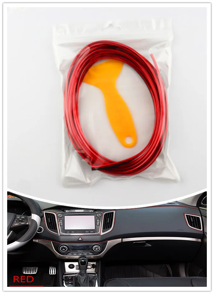 Декоративная полоса для салона автомобиля специальный зазор дверной панели