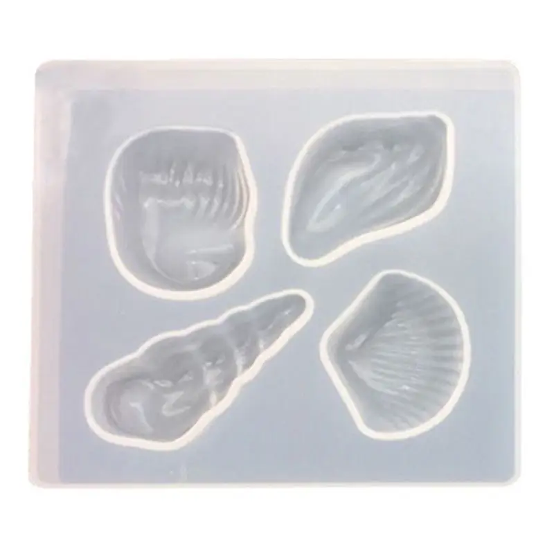 

Silicone Mold Sea Shell Starfish DIY Epoxy Resin Jewelry Making Pendant Decorati