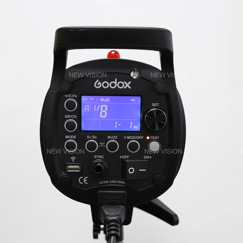 2 шт. Godox QT600II GN76 1/8000s Высокое Скорость высокоскоростная стробоскопическая вспышка