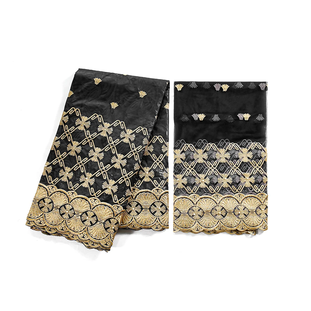 bazin riche brocade 2021new design fabric tissu african lace with embroidery and stones guinea | Дом и сад