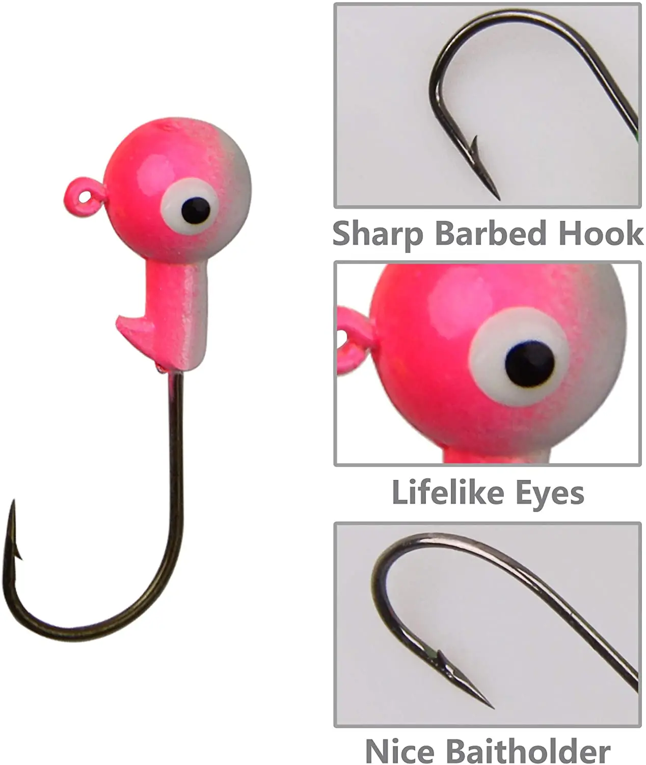 60 шт./кор. рыболовные крючки с джиг-головкой свинцовый крючок для рыбалки джиг