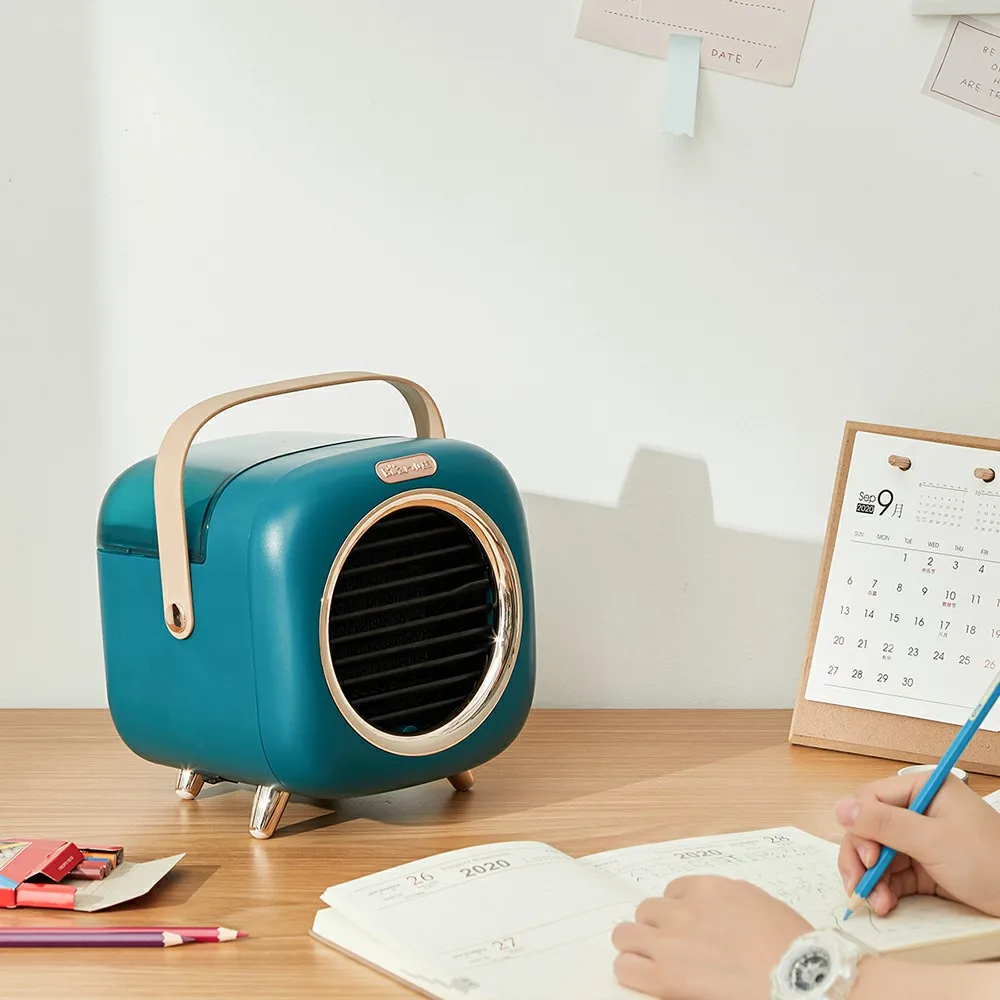 220 В бытовой мини Настольный Электрический тепловентилятор 2 в 1 с подогревом