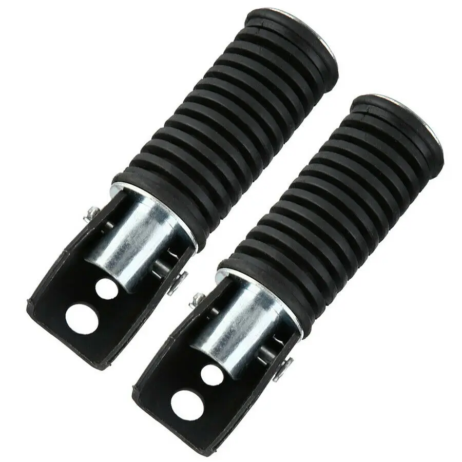 

Left & Right Front Rubber Foot Pegs Fat Easy Install Accessories Non-slip