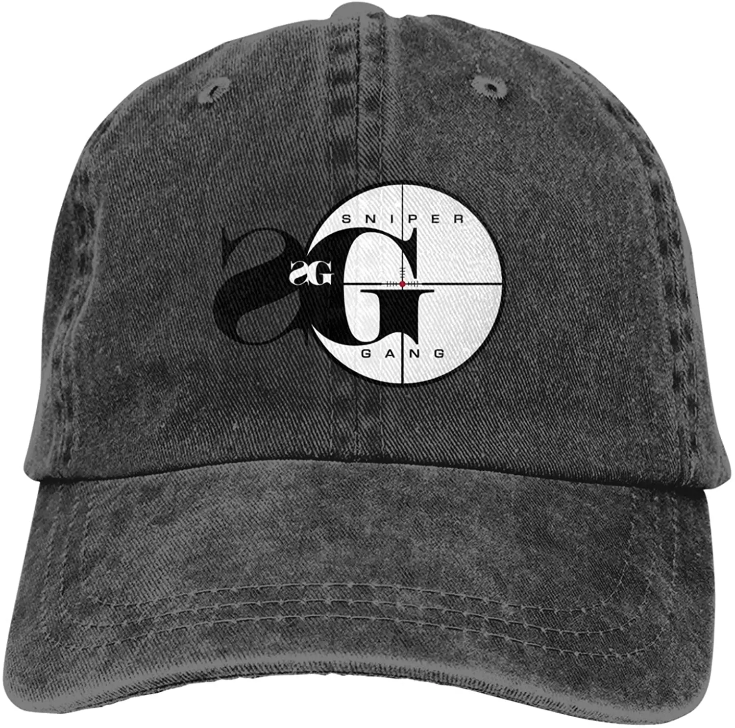 

Sniper Gang Denim Dad Hat Cotton Vintage Baseball Cap Jeans Casquette Adjustable Trucker Caps