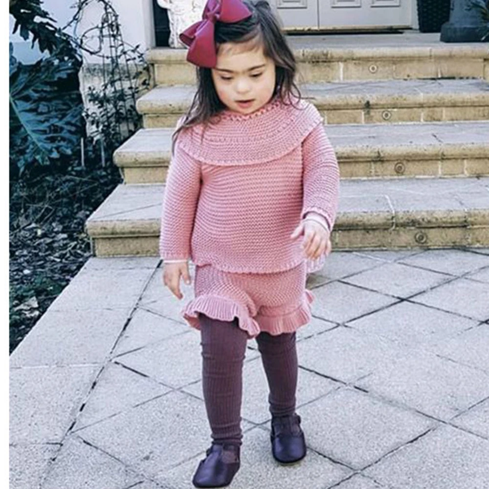 

baby sweater with TUTU set Baby Knitted Rompers Newborn Baby Clothes Infant Baby Girl long sleeve sweater with tutu for 0-24M