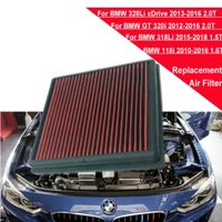 air filter for bmw air filter for bmw 116i 118i 120i 125i 218i 316i 318i 320i 328i 420i 428i gt328i high flow washable reusable