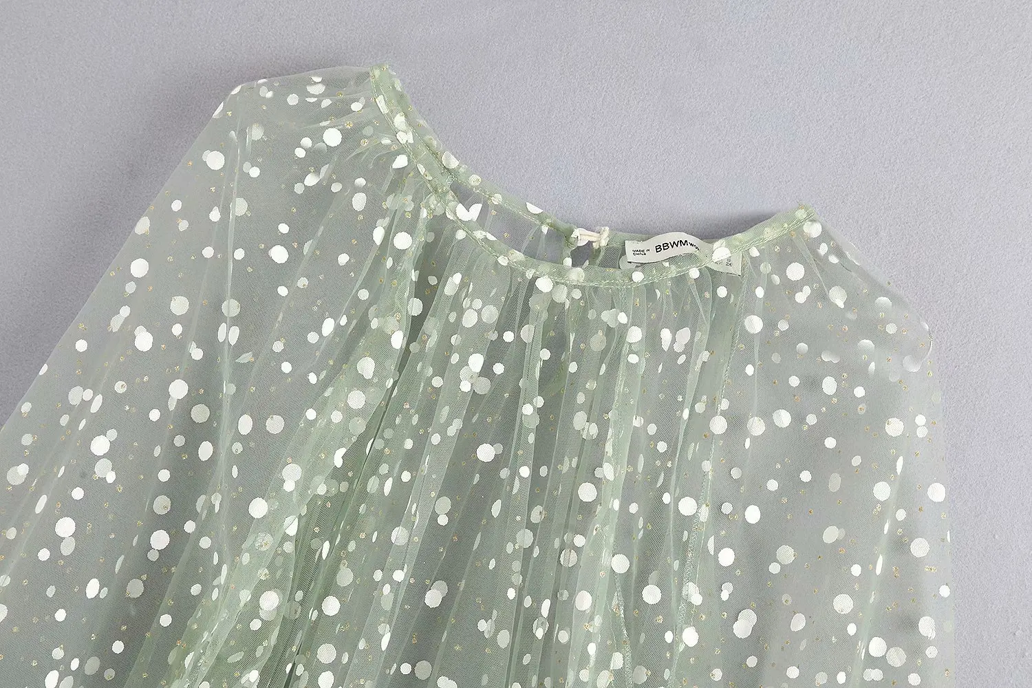 Осень 219 комплекты Новый светильник полупрозрачная Марля футболки с длинными