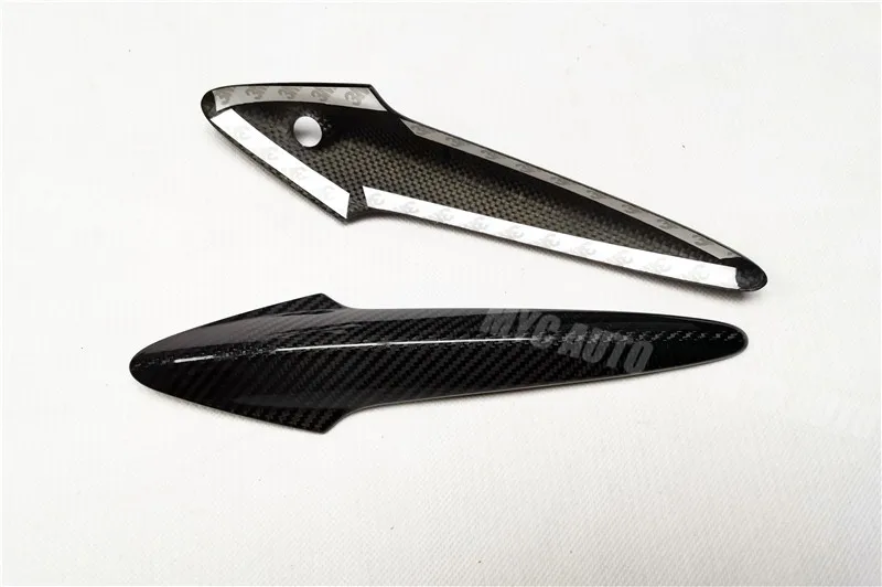 Для Honda Civic FN FK FN2 типа R углеродное волокно наружные дверные ручки крышки Накладка 2006 2007 2008 2009 2010 2011 евро Civic только в том случае