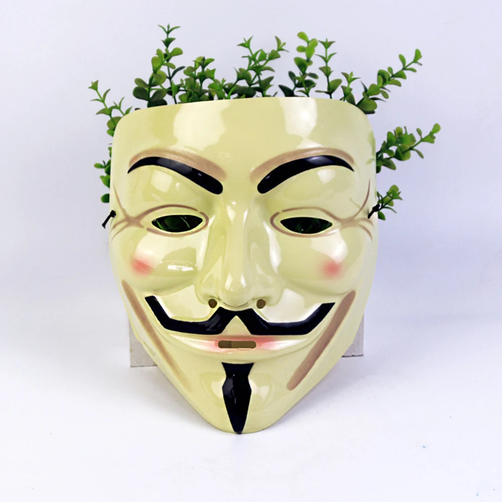 Популярная серия фильмов V for Vendetta маска для Хэллоуина маскарада хип хопа