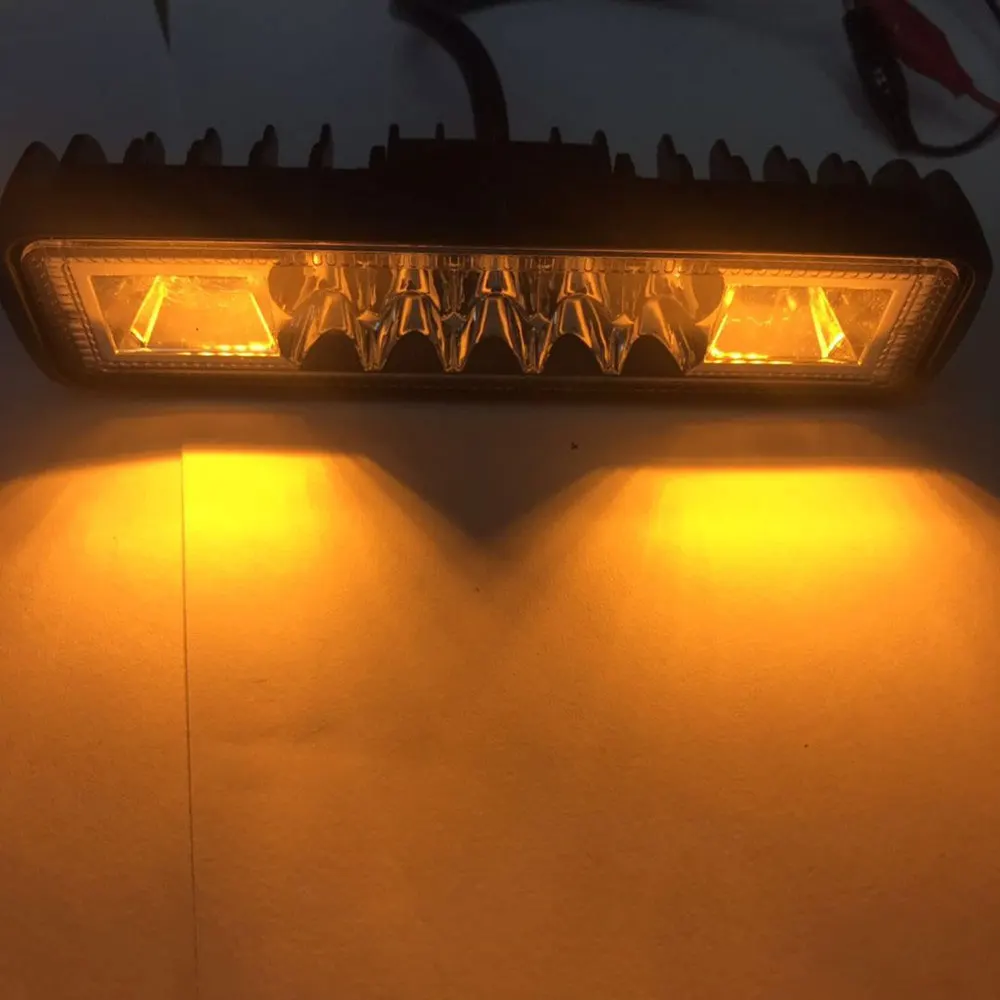 Signal Light Motorcycle Truck Trailer Strobe Flash Work LED Bar 48W For Off-road 4x4 ATV JEEP SUV Car Accessories 12V O21 | Автомобили и