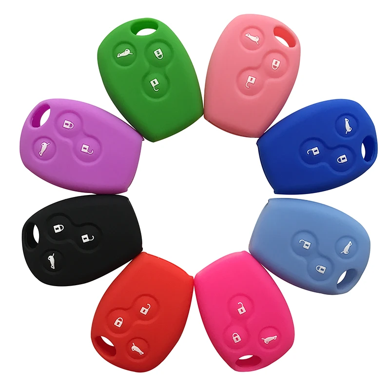 Чехол для автомобильного ключа Renault Sandero Обложка Trafic kго 2 2008 Duster Logan Fluence Clio Master Megane