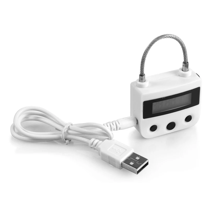 Замок с электронным таймером компактный замок для пениса цифровым