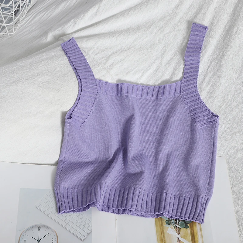 

Топ женский трикотажный, облегающий, 2021 г., Y2K