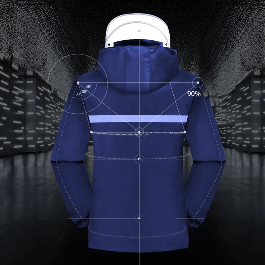 Мужские дождевики водонепроницаемые походные куртки брюки комплекты