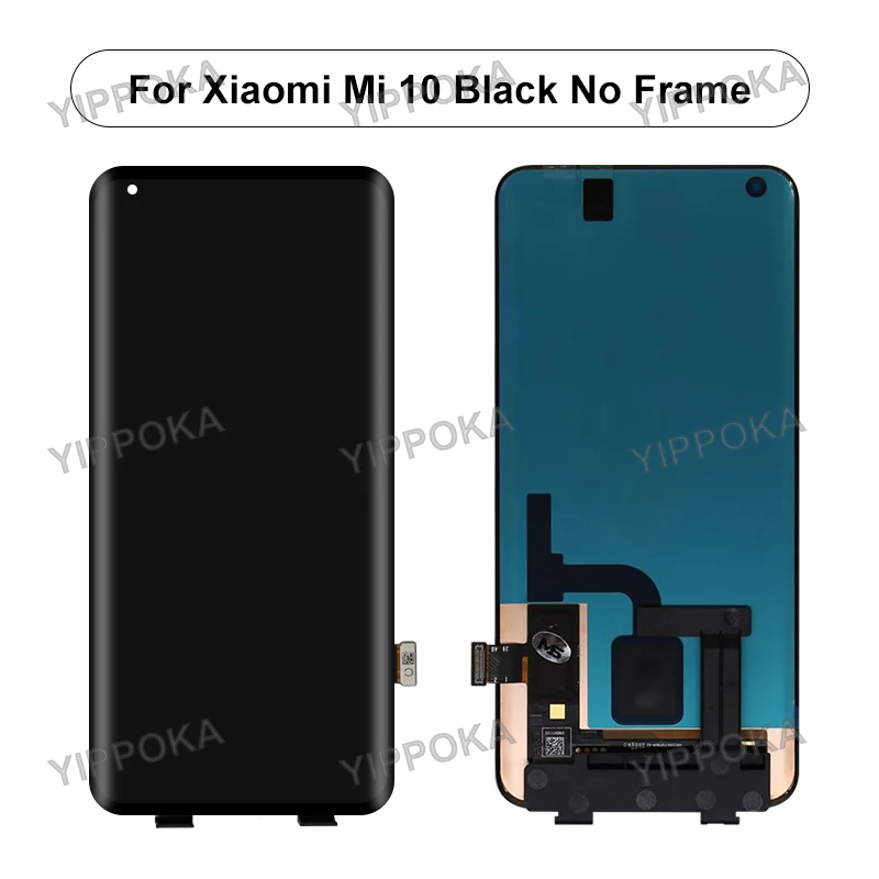 Pantalla LCD Original de 6,39 pulgadas para m&oacute;vil, montaje de digitalizador, piezas de repuesto para Xiaomi Mi 10, 5G, M2001J2G, M2001J2I, Mi 10 Pro, 5G-1