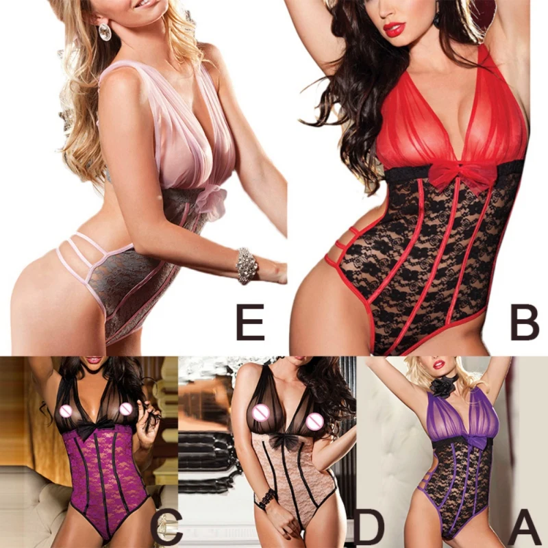 Сексуальное Кружевное сексуальное нижнее белье для взрослых с сеткой