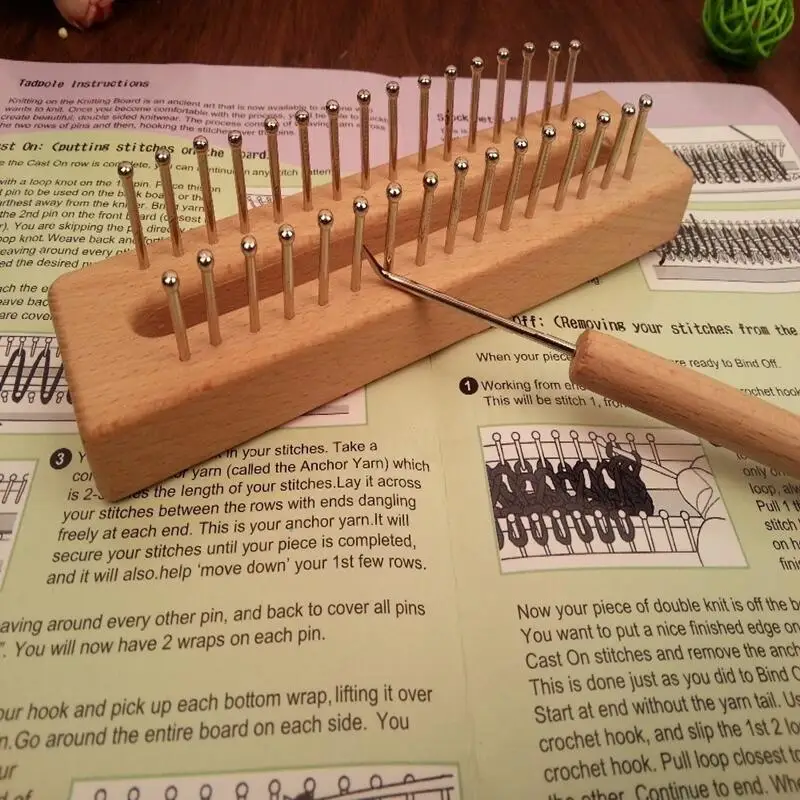 Оптовая продажа высококачественных деревянных трикотажных станков домашние