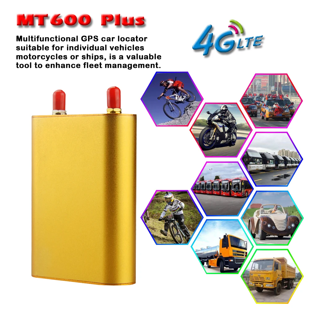 Высокоточный GPS-трекер для автомобиля 4G LTE MT600 Plus с переключателем ACC отчета о