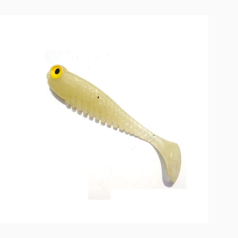 Мягкая приманка для рыбалки 2 шт. имитация маленькая рыбы подложка мягкое тело