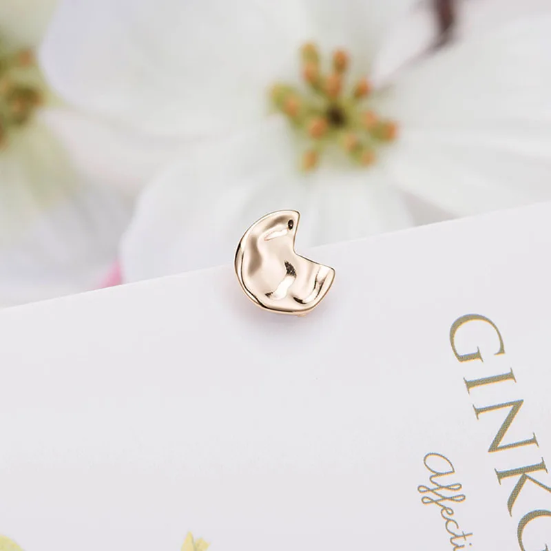 Женские серьги гвоздики SIPENGJEL золотистые и французские с геометрическим