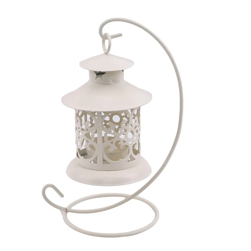 Подсвечник c перфорацией в европейском стиле железа CandlestickCandle подставка