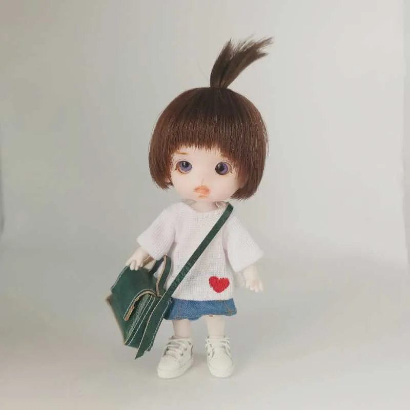 

Сумка-книжка Ob11 BDJ для маленьких девочек, сумка-мессенджер, 1/8 дюйма