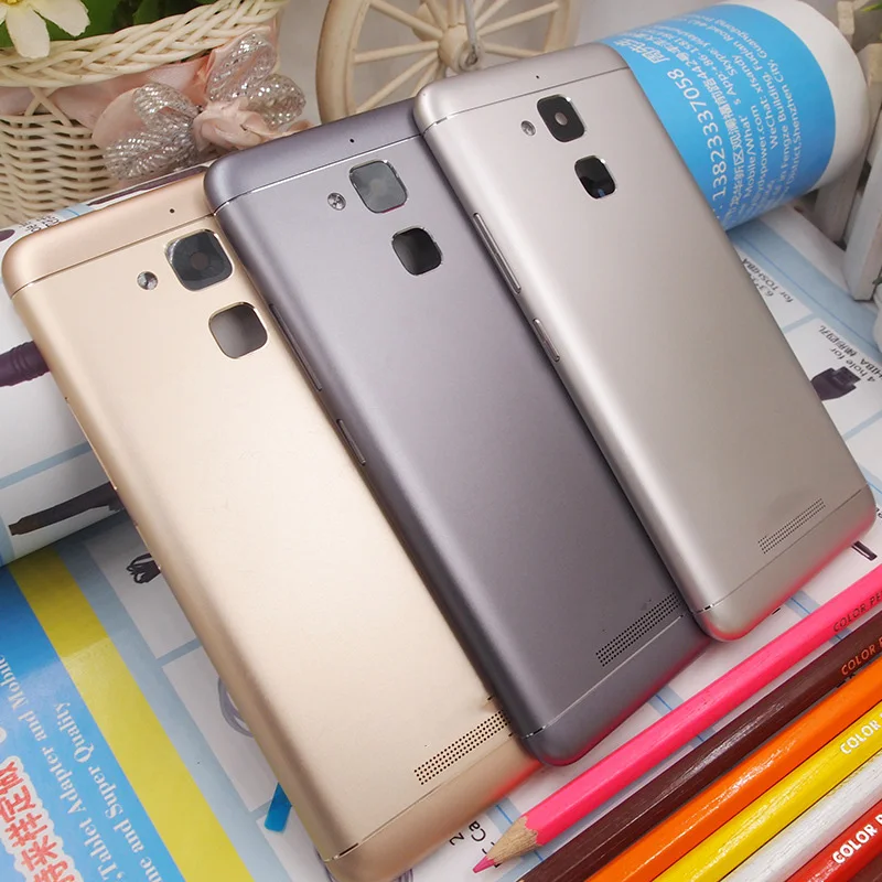 Чехол для ASUS ZenFone 3 Max ZC520TL X008D задняя крышка с аккумулятором Zenfone крышка|Корпусы и