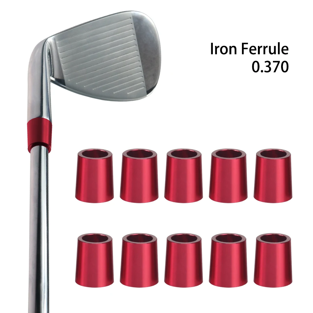 . 370 наконечники для гольфа 10 шт. многоцветные высококачественные алюминиевые