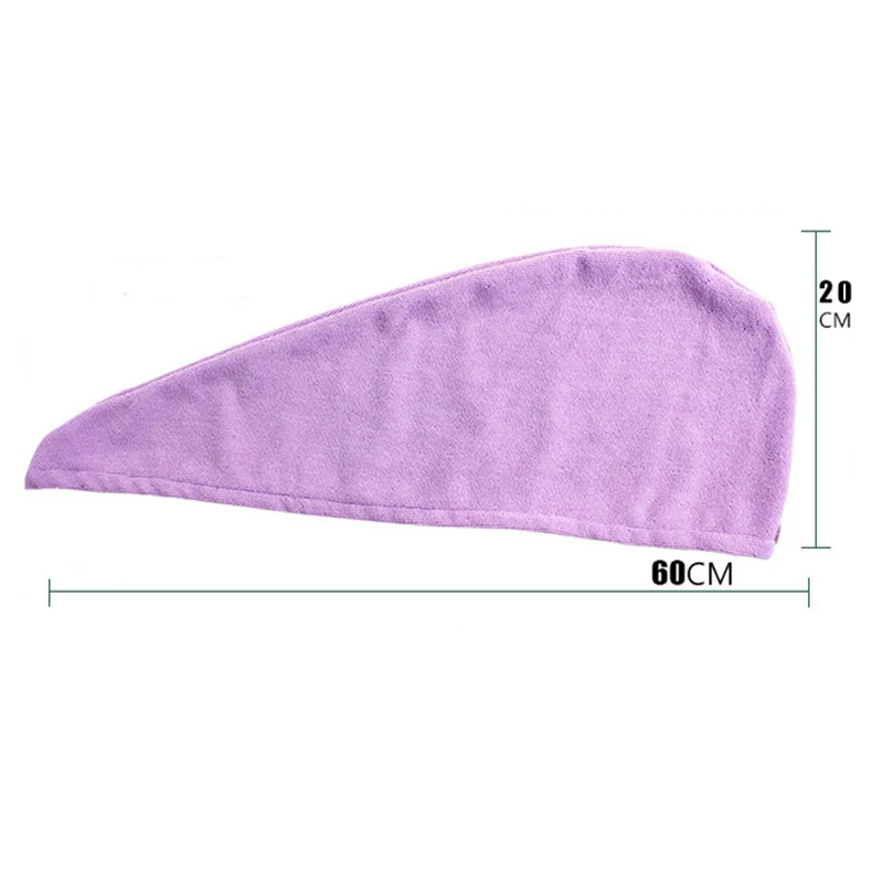 

Girl's Swimming Towel Hair Drying Hat Quick-dry Hair Towel Cap Hat Bath Hat Microfiber Solid Towel Cap Super Absorption Turban